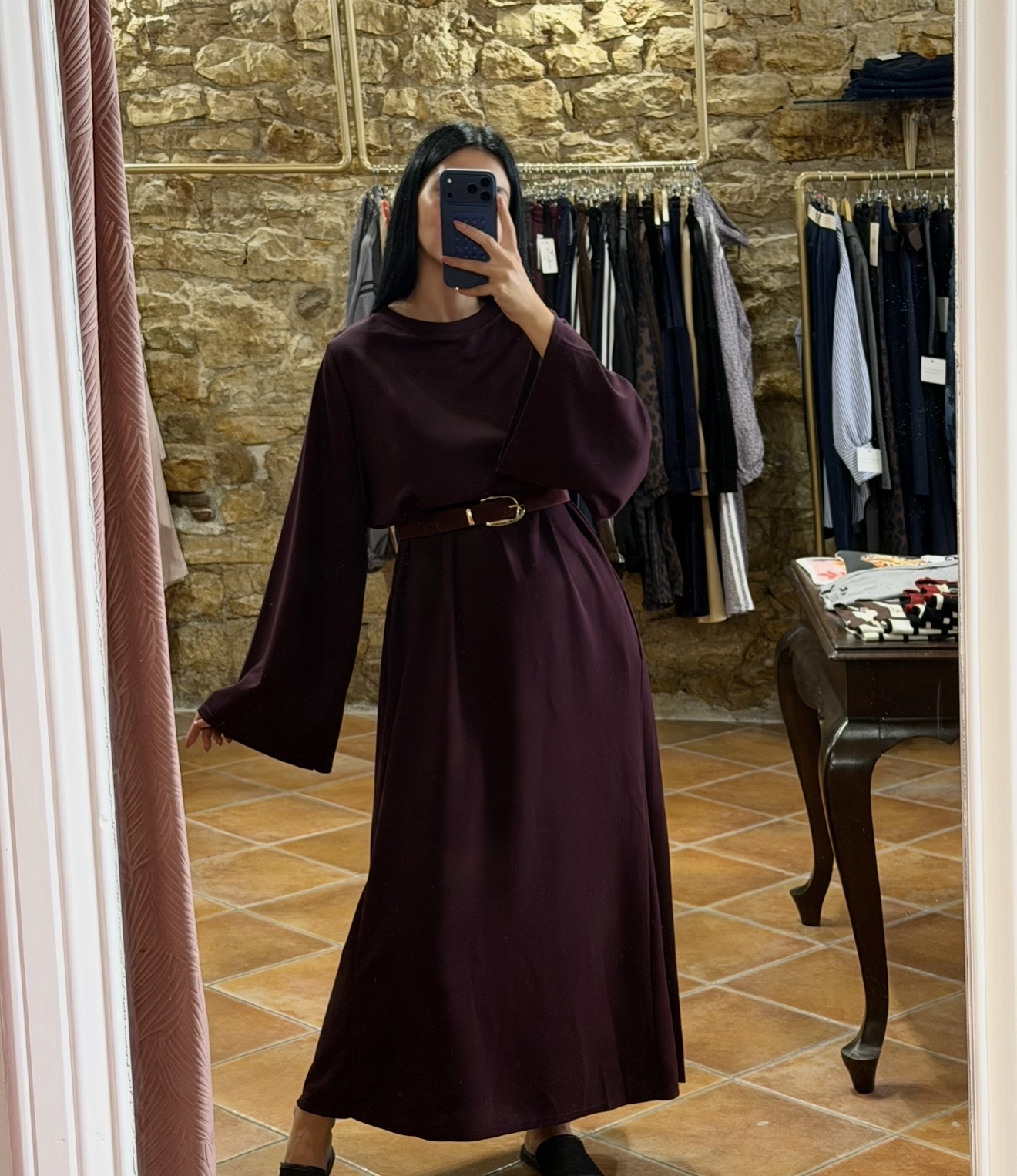 maxi φόρεμα μακό Ματζέντα maxi φόρεμα μακό Ματζέντα