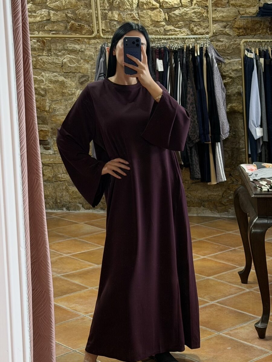 maxi φόρεμα μακό Ματζέντα