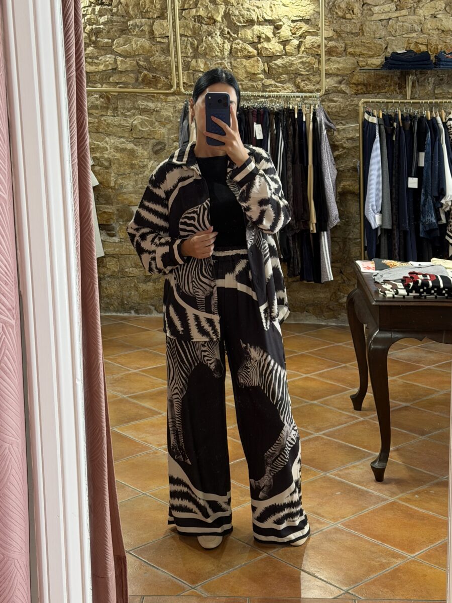 Σετ με zebra print