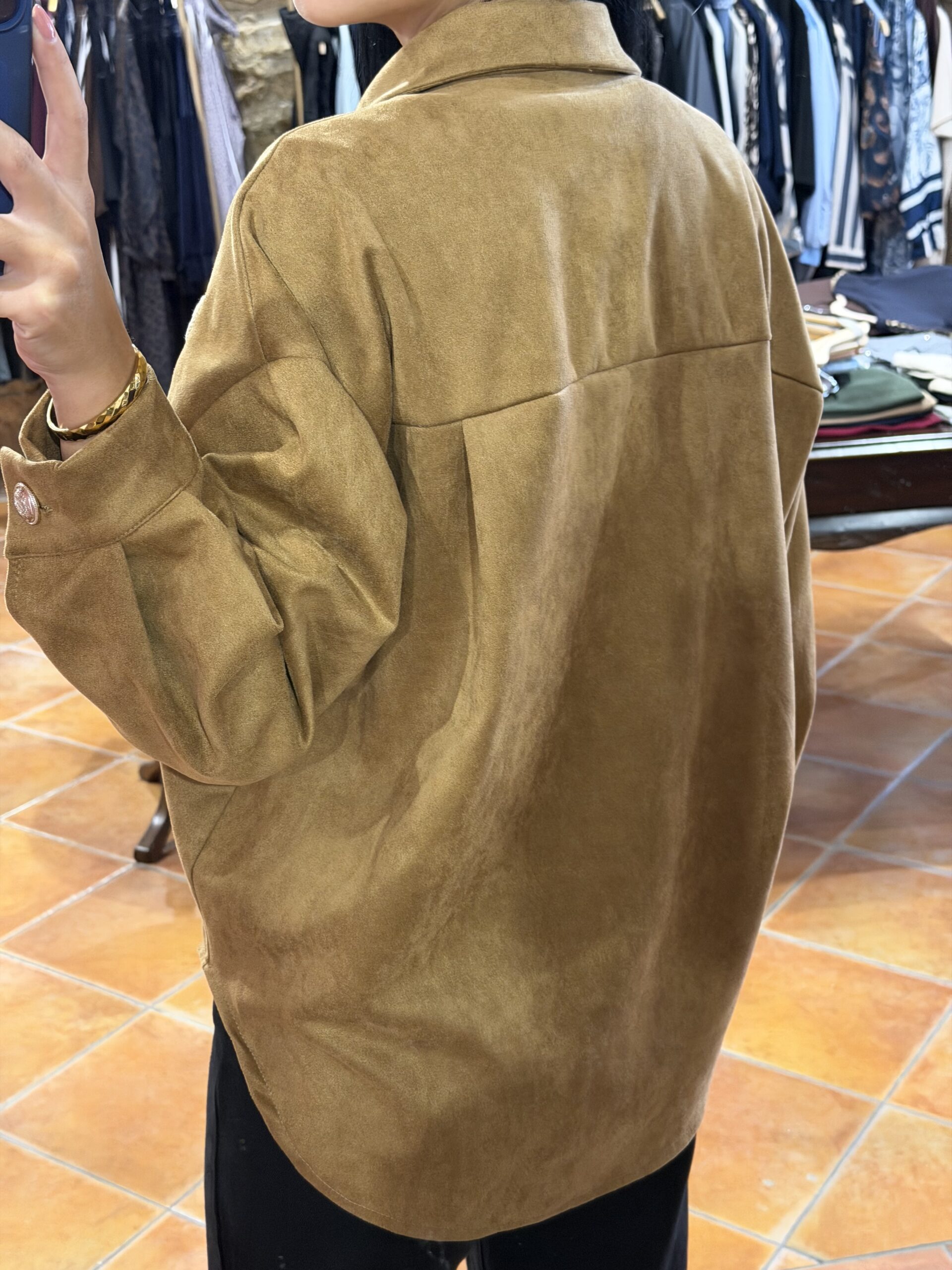 overshirt με κέντημα Ταμπά overshirt με κέντημα Ταμπά