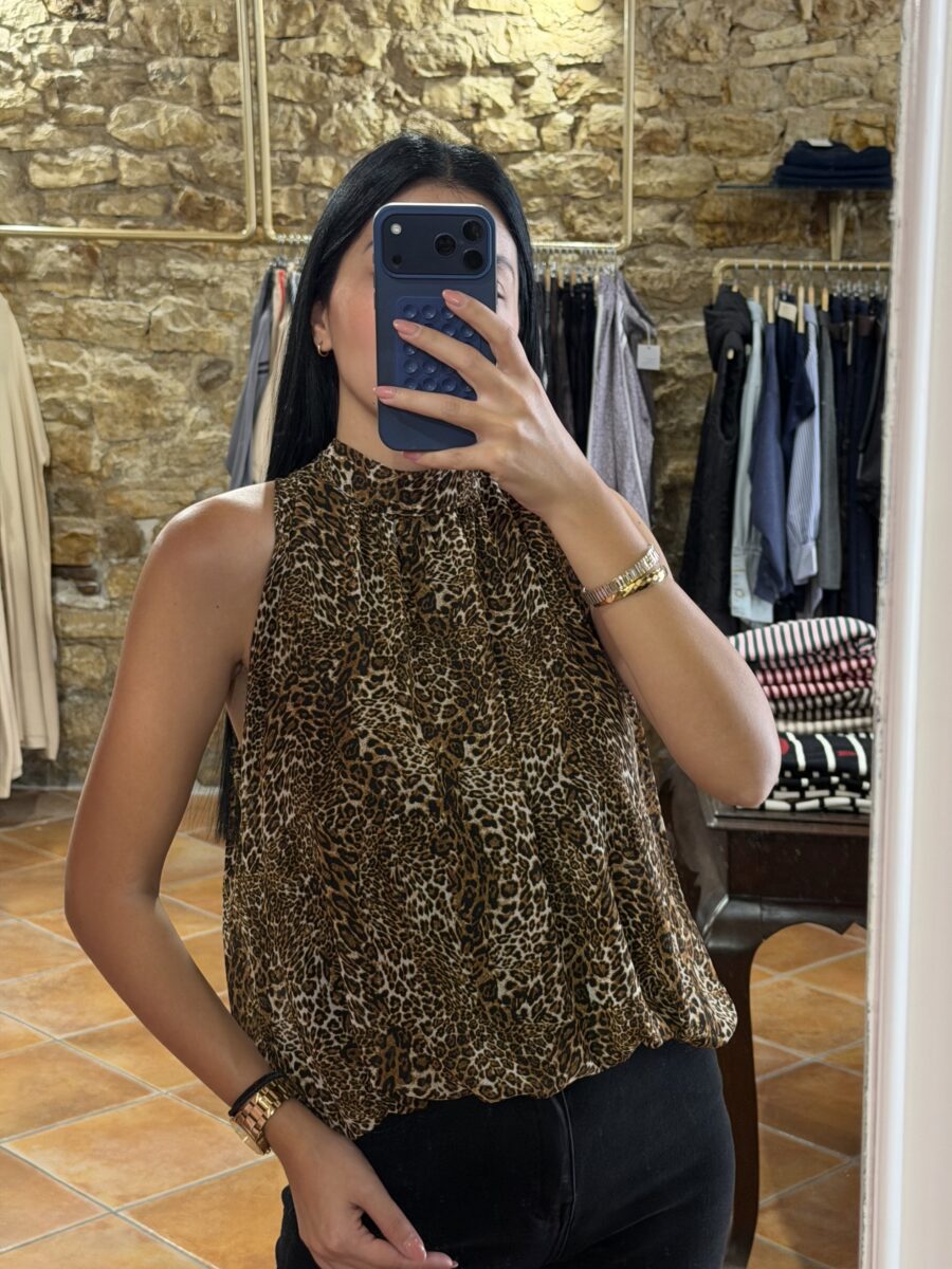 Home Μπλούζα αμάνικη leopard
