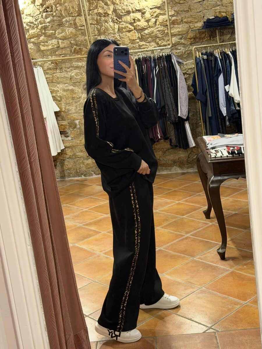 Σετ φόρμα Μαύρο leopard