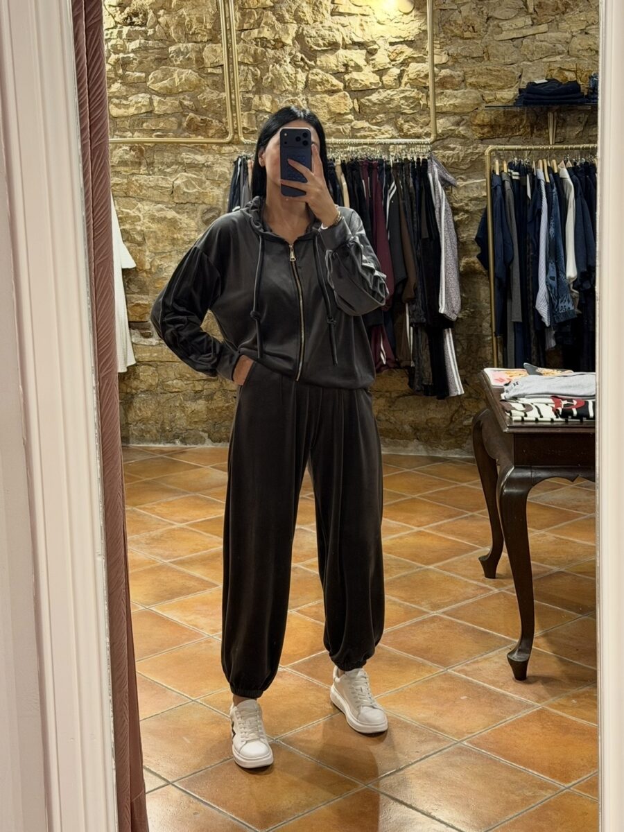 velvet Σετ με ζακέτα Γκρι