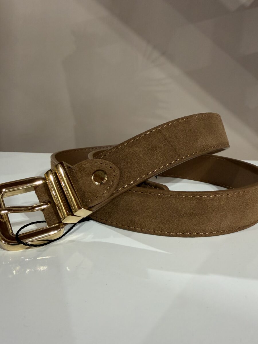 Ζώνη suede Ταμπά